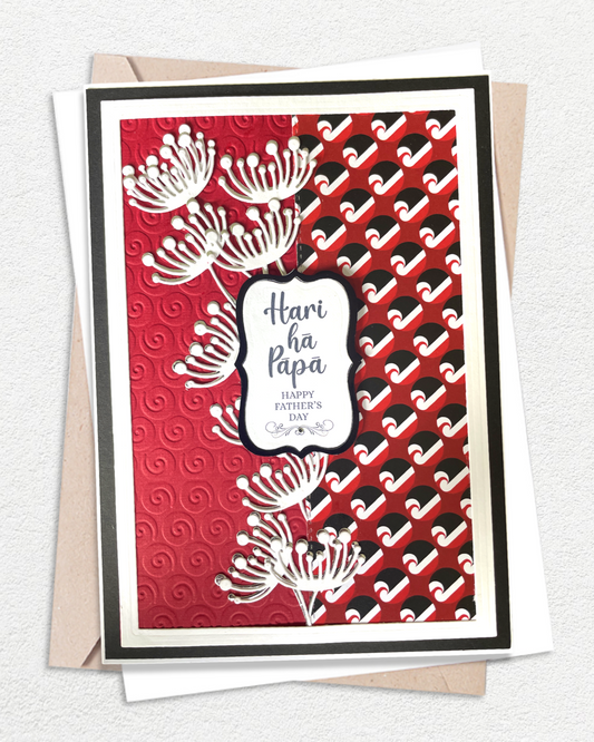 Māori Father's Day Card NZ - Hāri Hā Papā