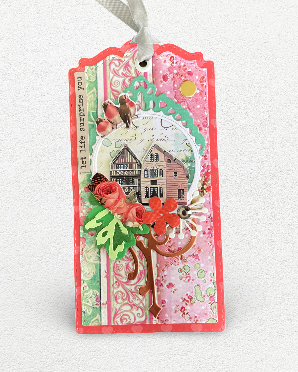 Large Gift Tag, Luxury handmade