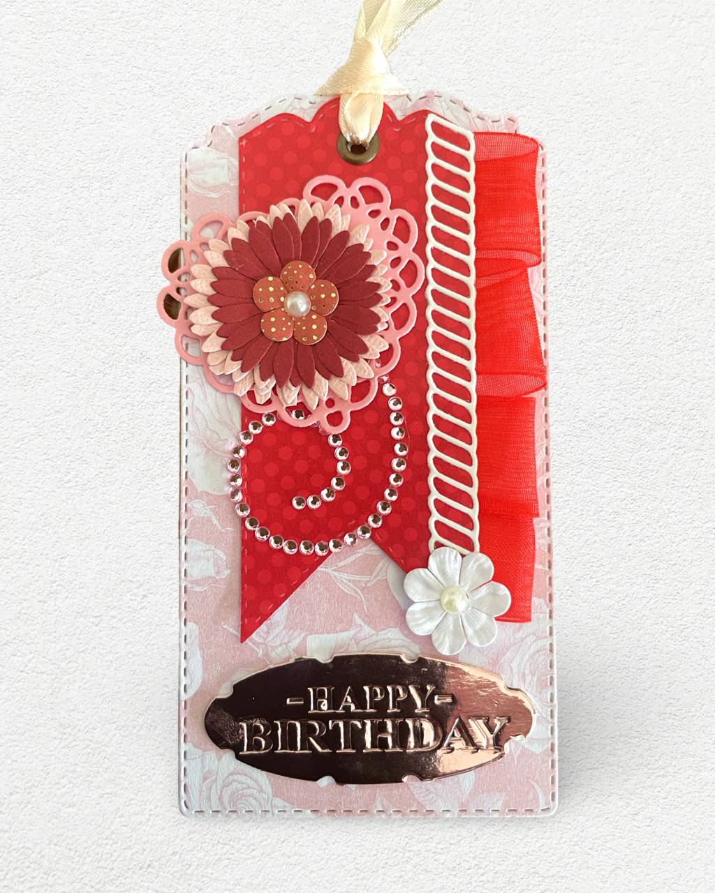 Large Gift Tag, Luxury handmade