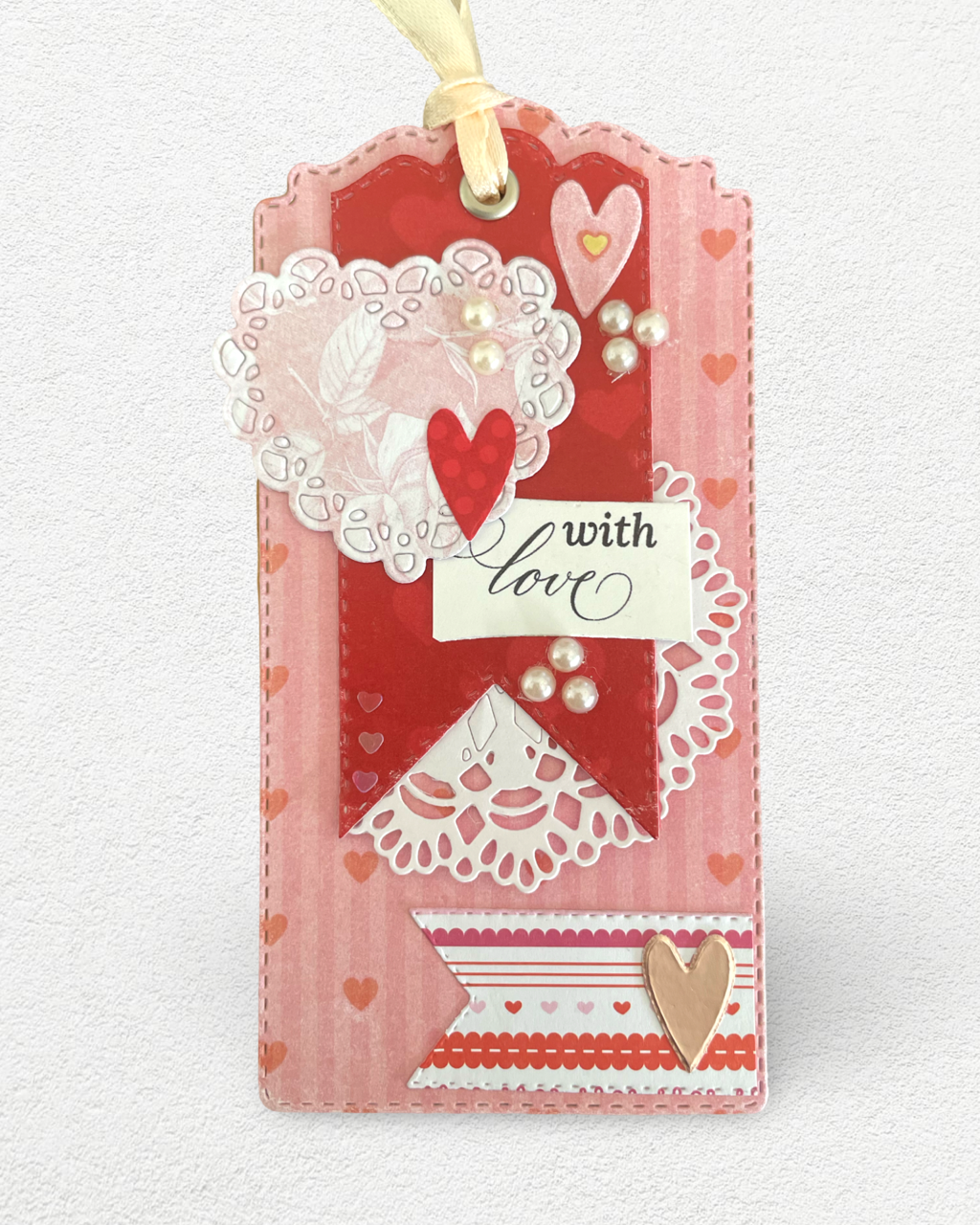 Large Gift Tag, Luxury handmade