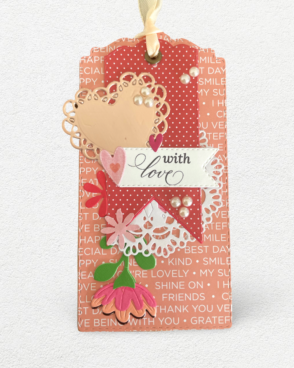 Large Gift Tag, Luxury handmade