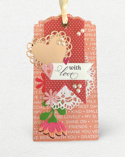 Large Gift Tag, Luxury handmade