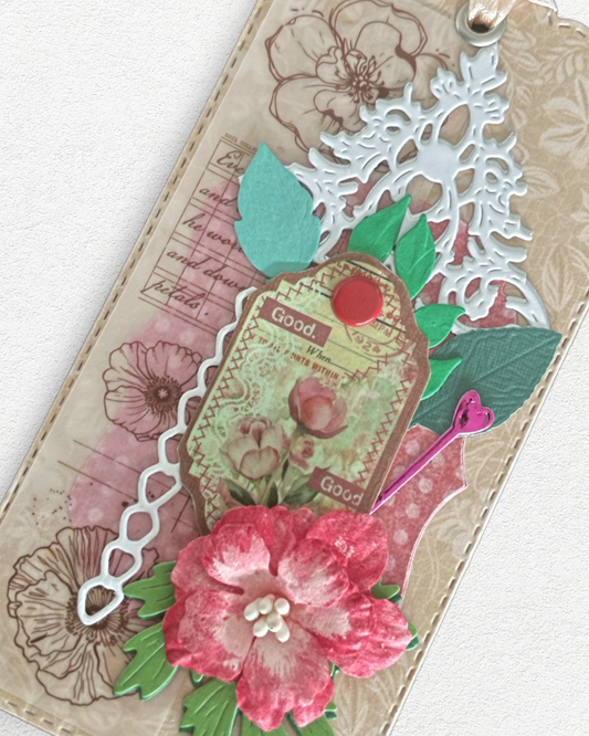 Large Gift Tag, Luxury handmade