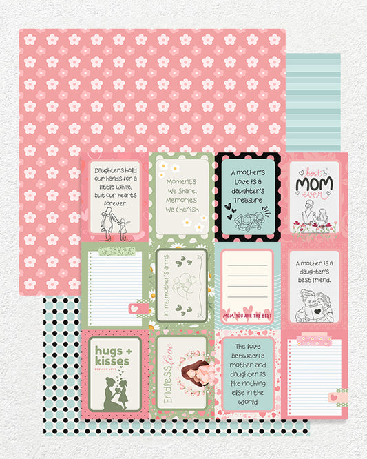 Digital Paper Pack - Mommy and Me